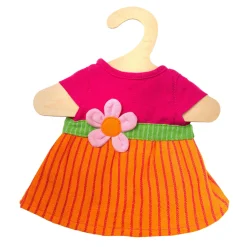 Poppen Fair Trade Jurk Maya, 28-35 cm