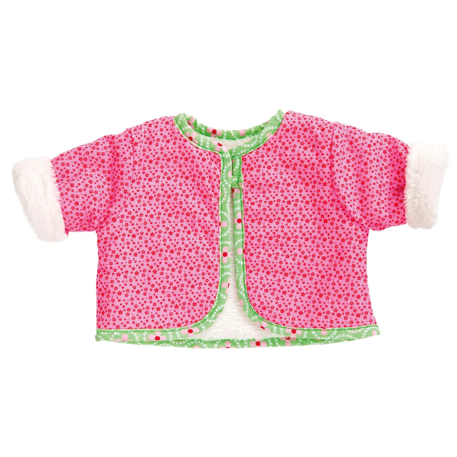 Poppen Jas Omkeerbaar met Broek, 28-35 cm