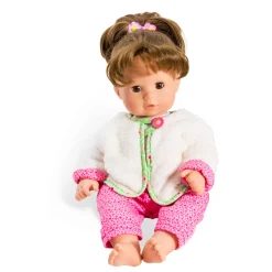 Poppen Jas Omkeerbaar met Broek, 28-35 cm