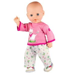 Poppen Pullover met Broek Alpaca, 28-35 cm