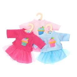 Poppen Pullover met Rok, 35-45 cm