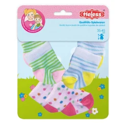 Poppen Sokkken 3 Paar, 28-35 cm