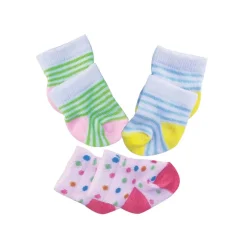 Poppen Sokkken 3 Paar, 35-45 cm