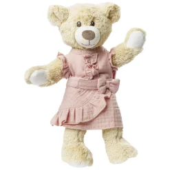 Poppen Wikkelrok Roze met Ruches, 28-35 cm