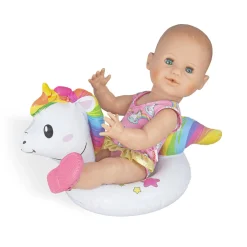 Poppen Zwemset Eenhoorn, 35-45 cm