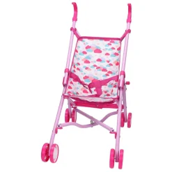 Poppenbuggy Wolken - Roze