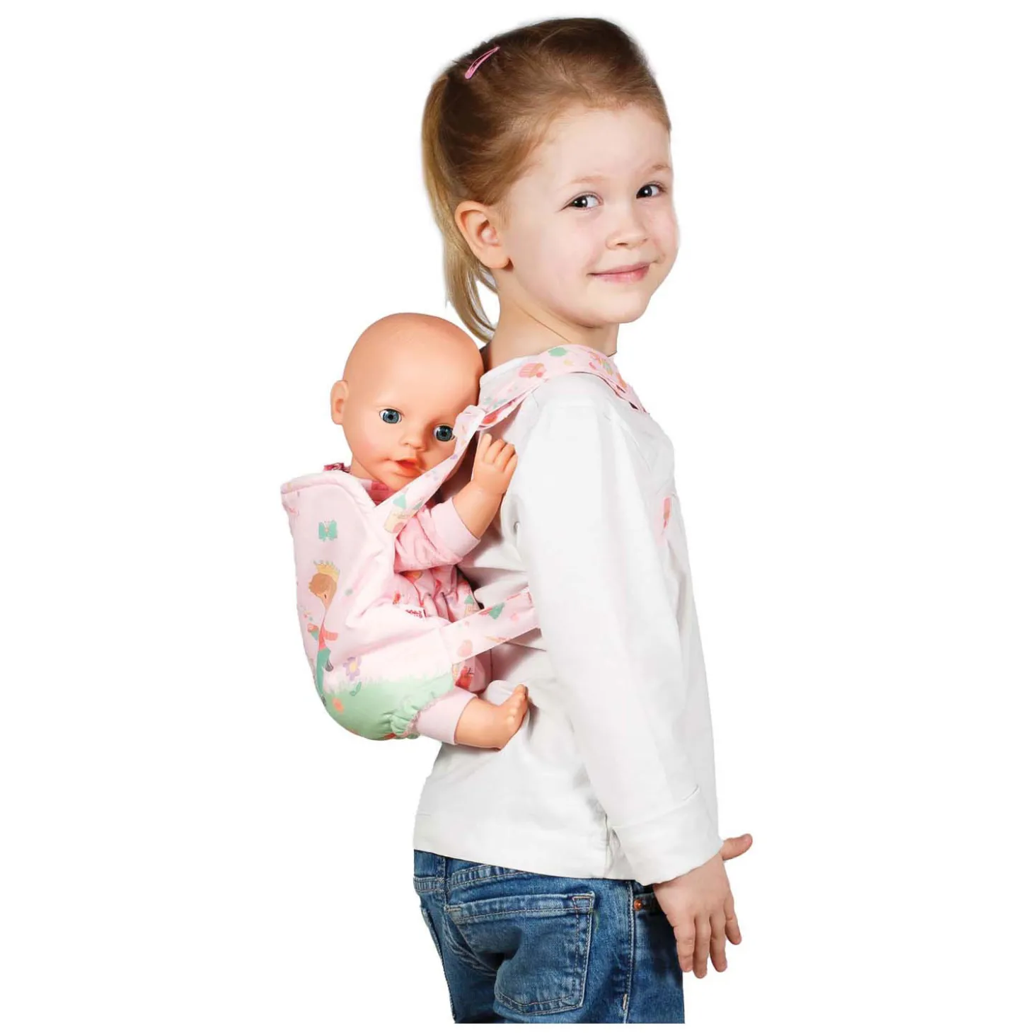 Poppendraagzak Prinses Emily