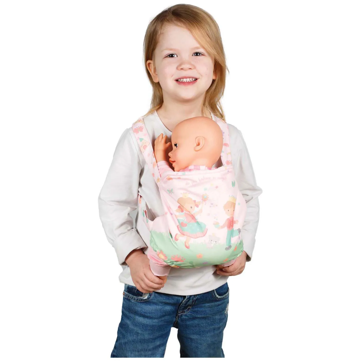 Poppendraagzak Prinses Emily