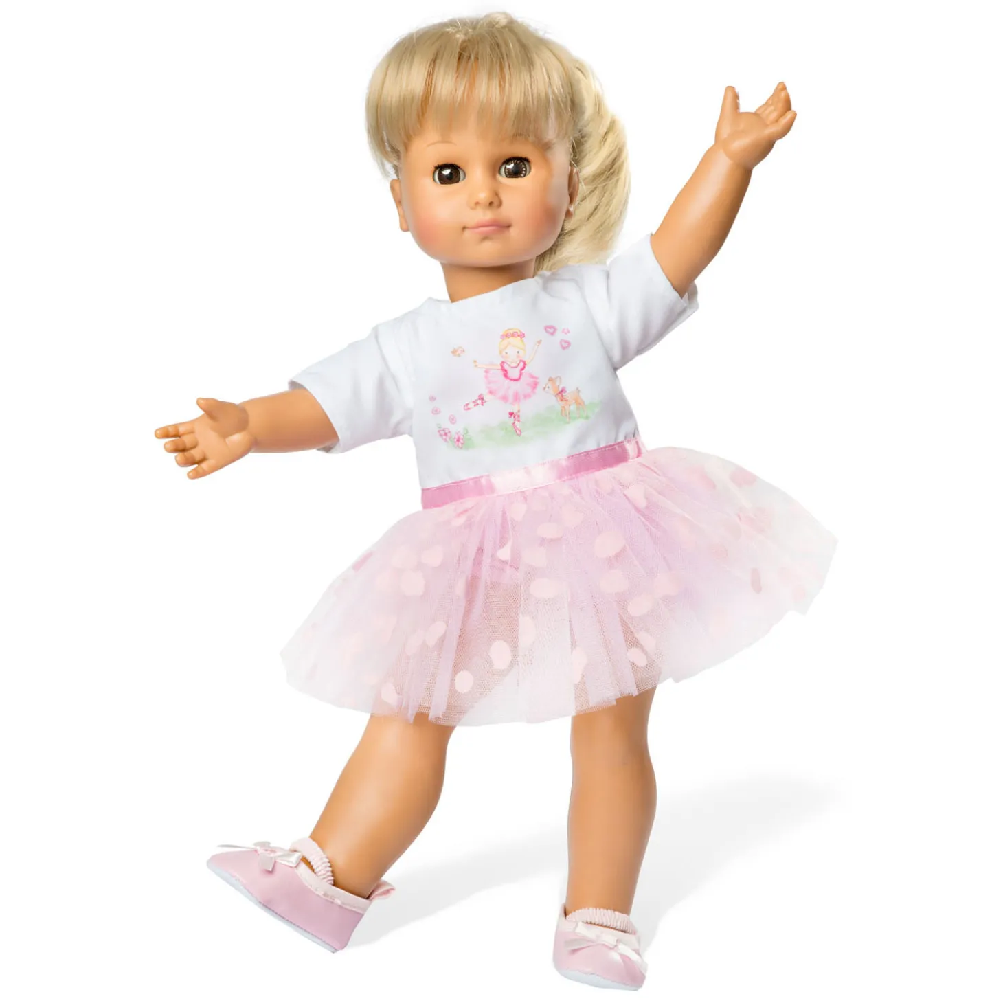 Poppenjurk Ballerina, 35-45 cm