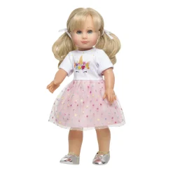 Poppenjurk Eenhoorn, 28-35 cm