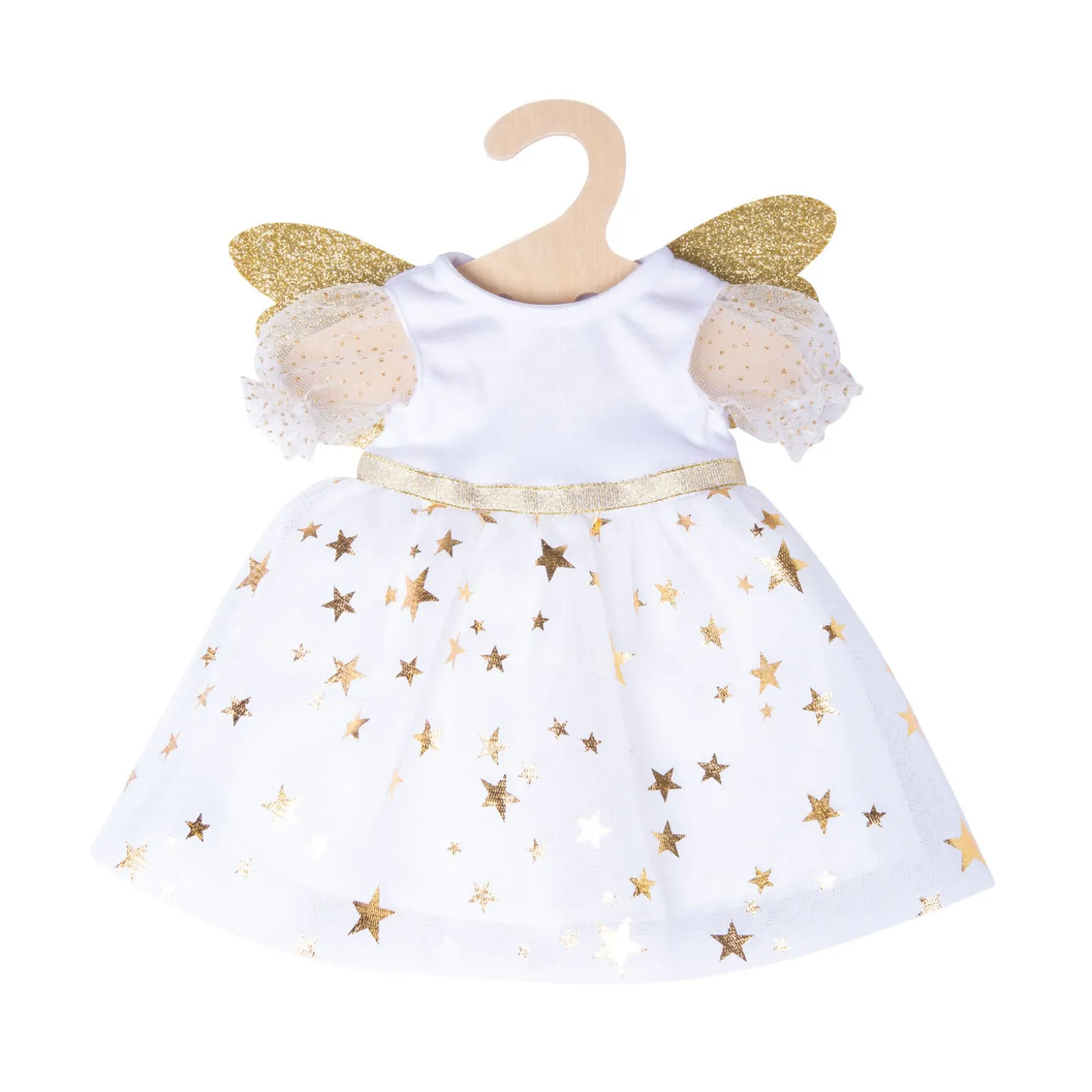 Poppenjurk Engel met Sterren, 28-35 cm