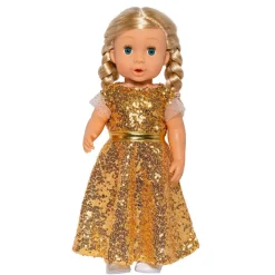 Poppenjurk Golden Star, 28-35 cm