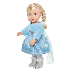 Poppenjurk IJsprinses met Cape, 28-35 cm