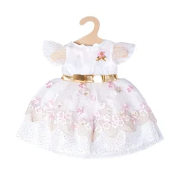 Poppenjurk Prinses met Kroon, 28-35 cm