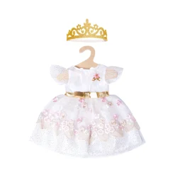 Poppenjurk Prinses met Kroon, 35-45 cm