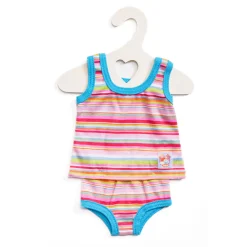 Poppenondergoed - Blauw, 28-35 cm