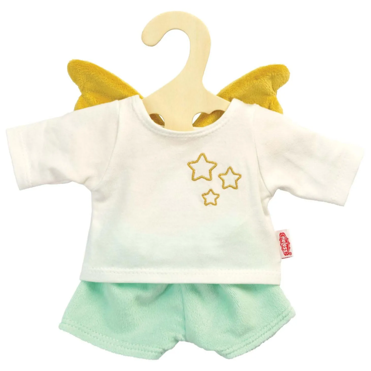 Poppenoutfit Engel, 28-35 cm