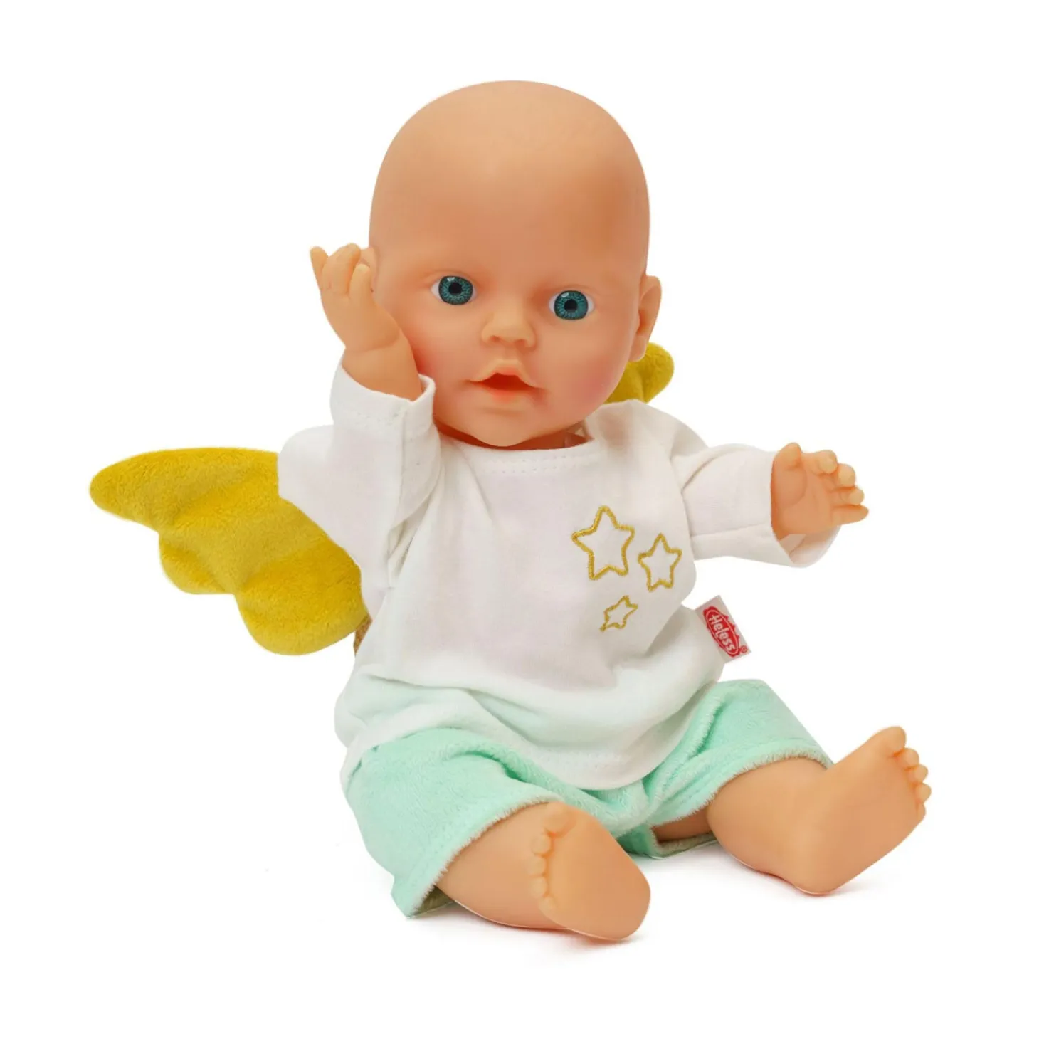 Poppenoutfit Engel, 28-35 cm