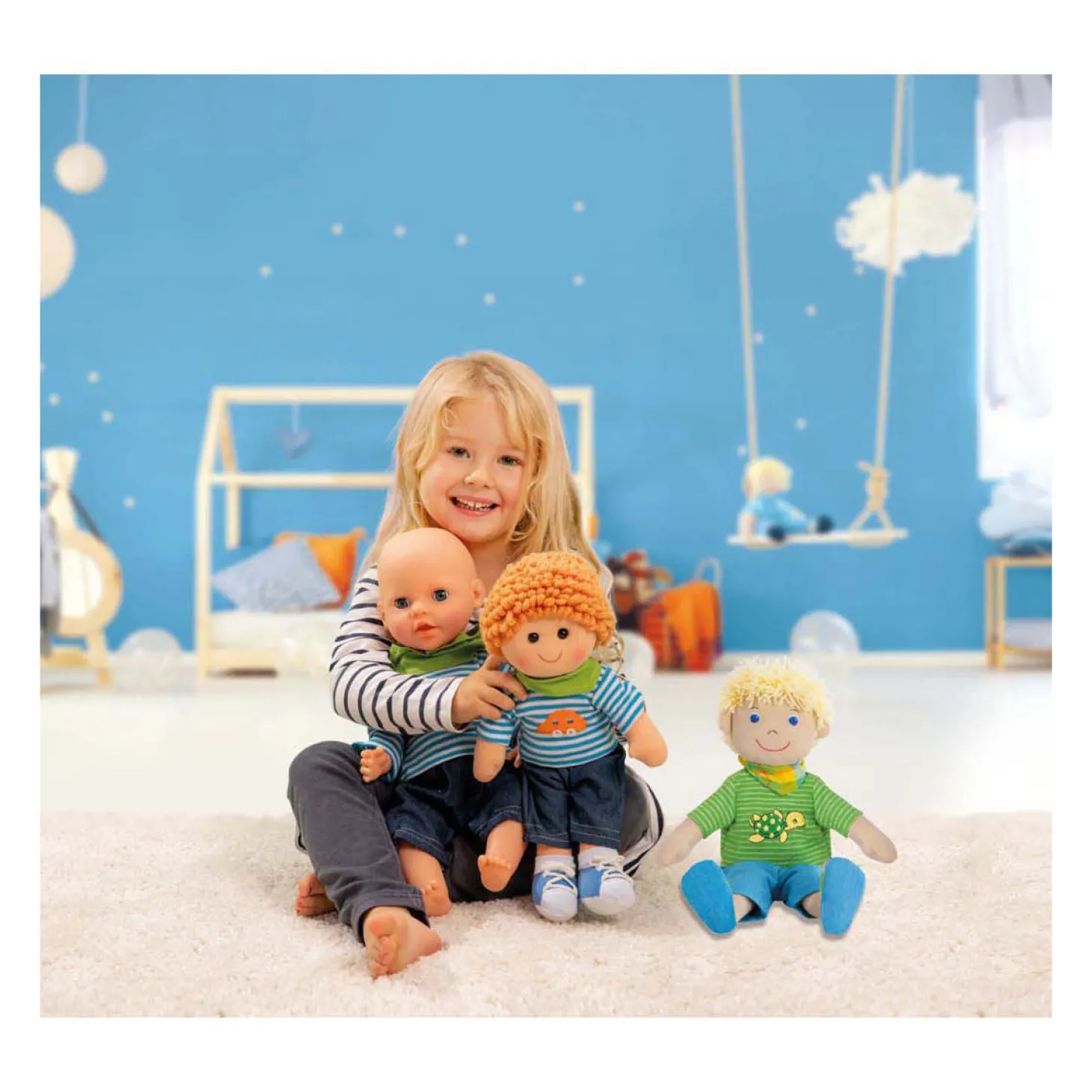 Poppenoutfit Jongen, 35-45 cm