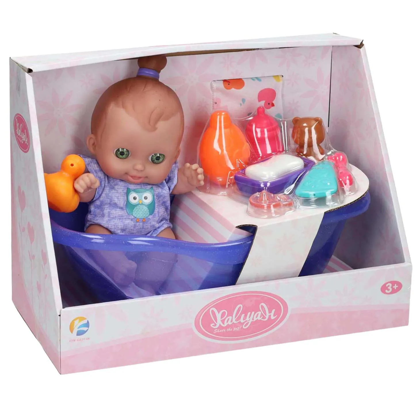 Poppenset met Ligbad