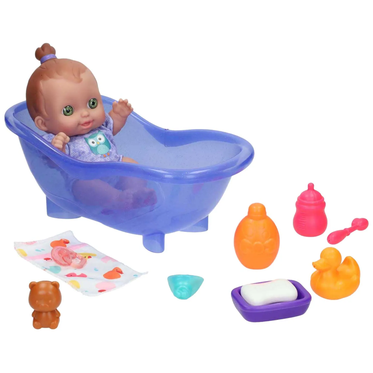 Poppenset met Ligbad