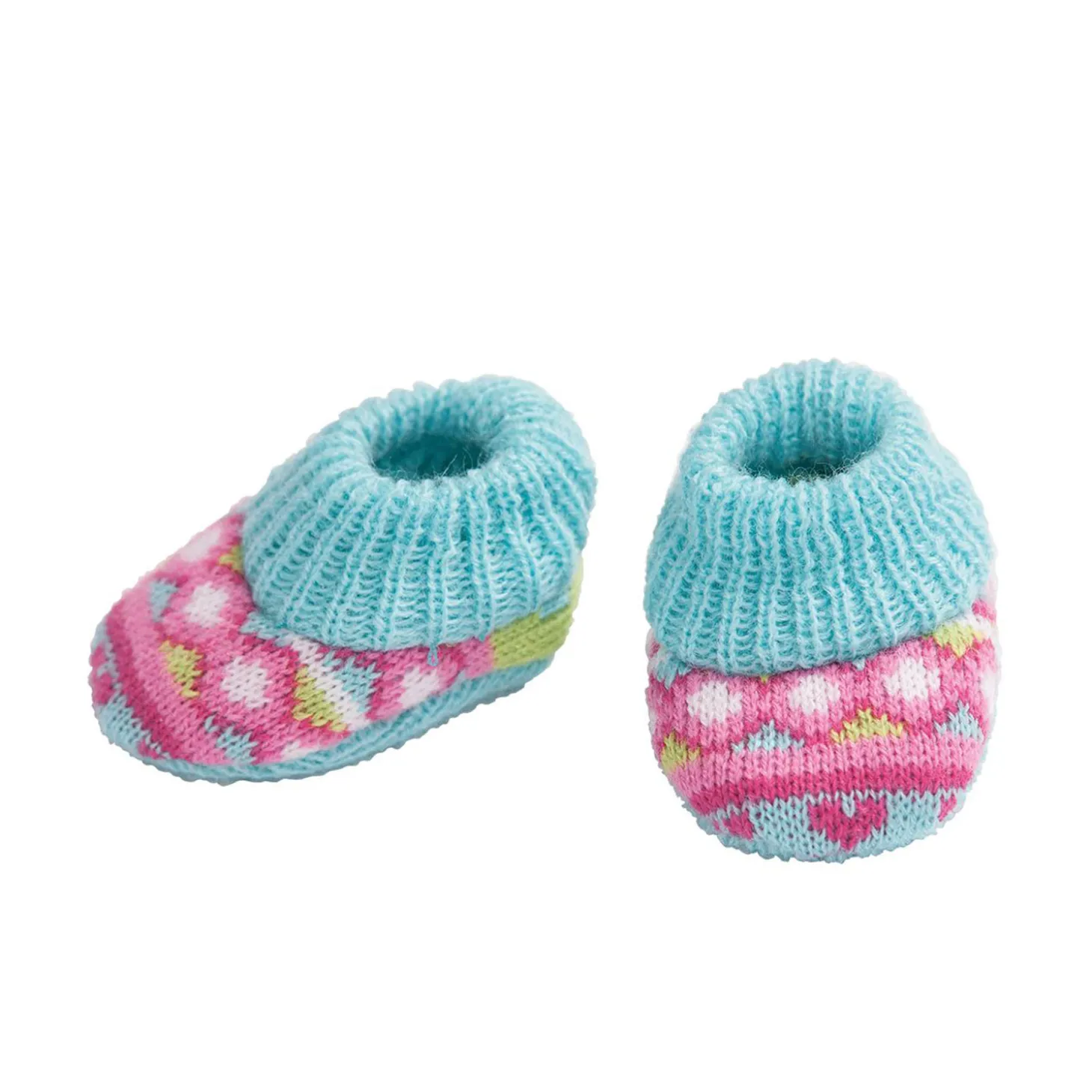 Poppensloffen Gebreid, 35-45 cm