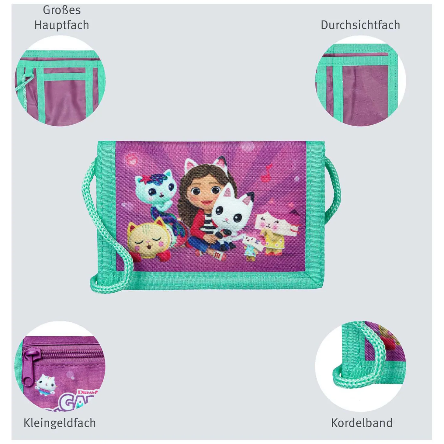 Portemonee Gabby's Poppenhuis