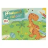 Postkaarten Kleuren Dinosaurus
