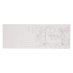 Postkaarten Kleuren Dinosaurus