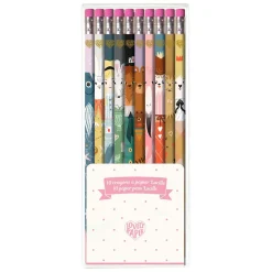 Potloden met Gum Lucille - 10st.
