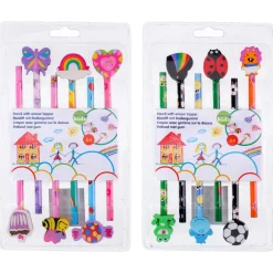 Potloden met Gum, 6st.