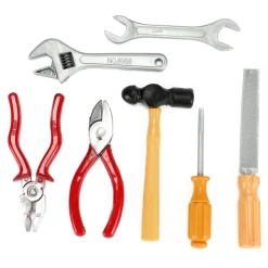 Power Tools Gereedschapset in Zak, 7dlg.