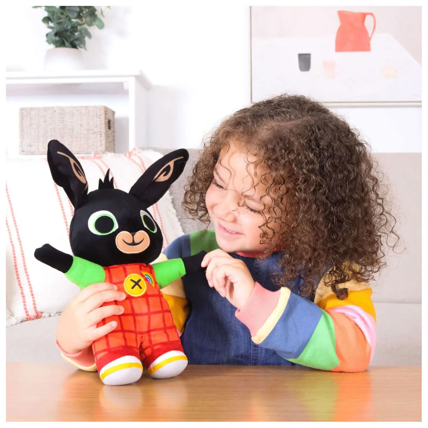 Pratende Rainbow Bing Knuffel