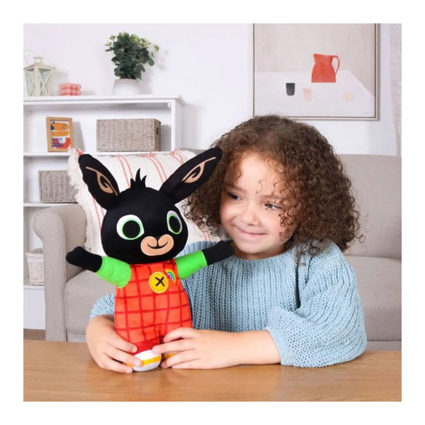 Pratende Rainbow Bing Knuffel