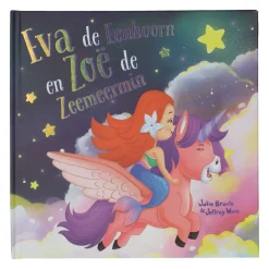 Prentenboek Groot - Eva de Eenhoorn en Zoe de Zeemeermin
