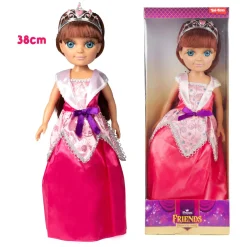 Princess Friends Modepop Prinses, 38cm