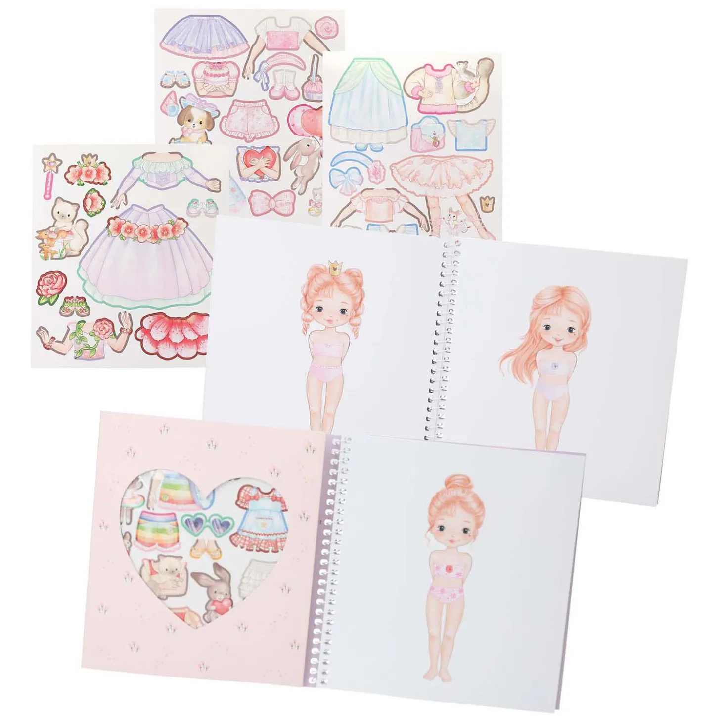 Princess Mimi Dress Me Up Stickerboek
