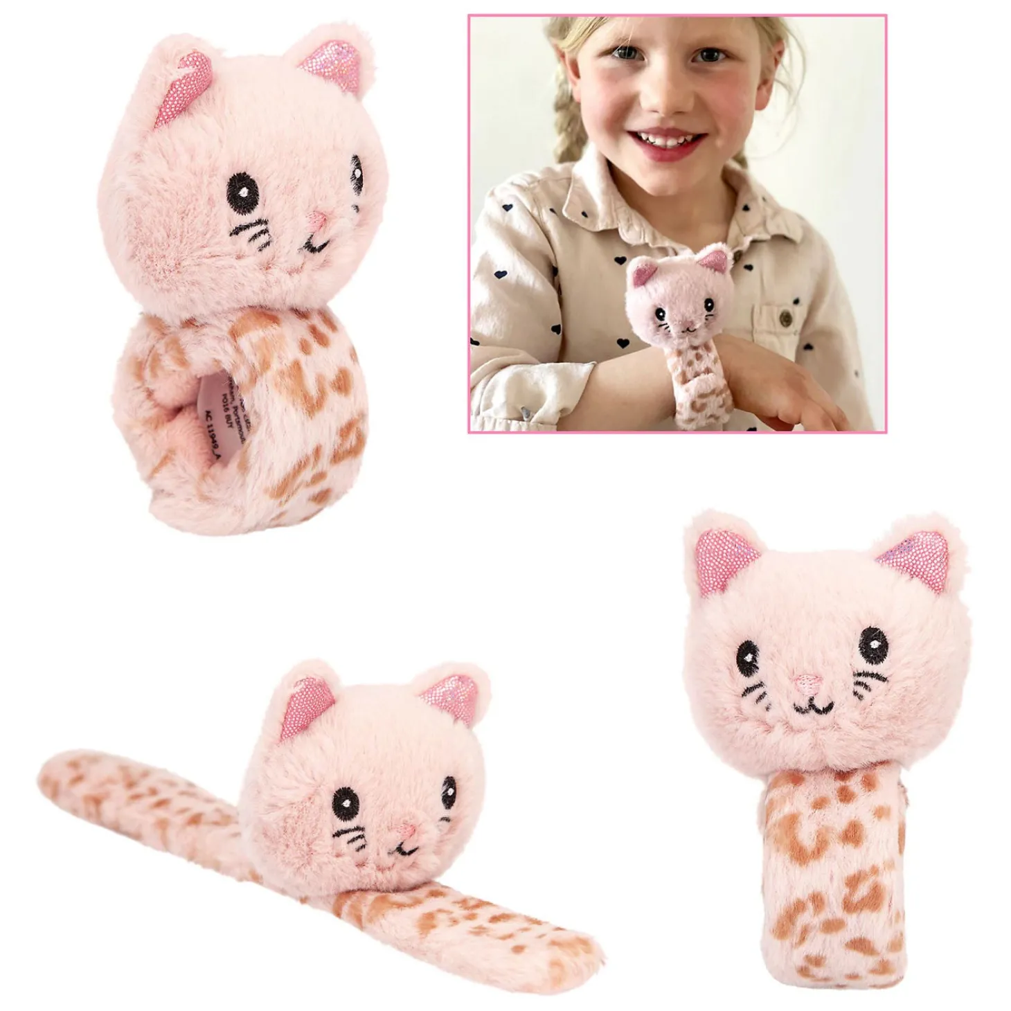 Princess Mimi Knuffel Klaparmband - Poes