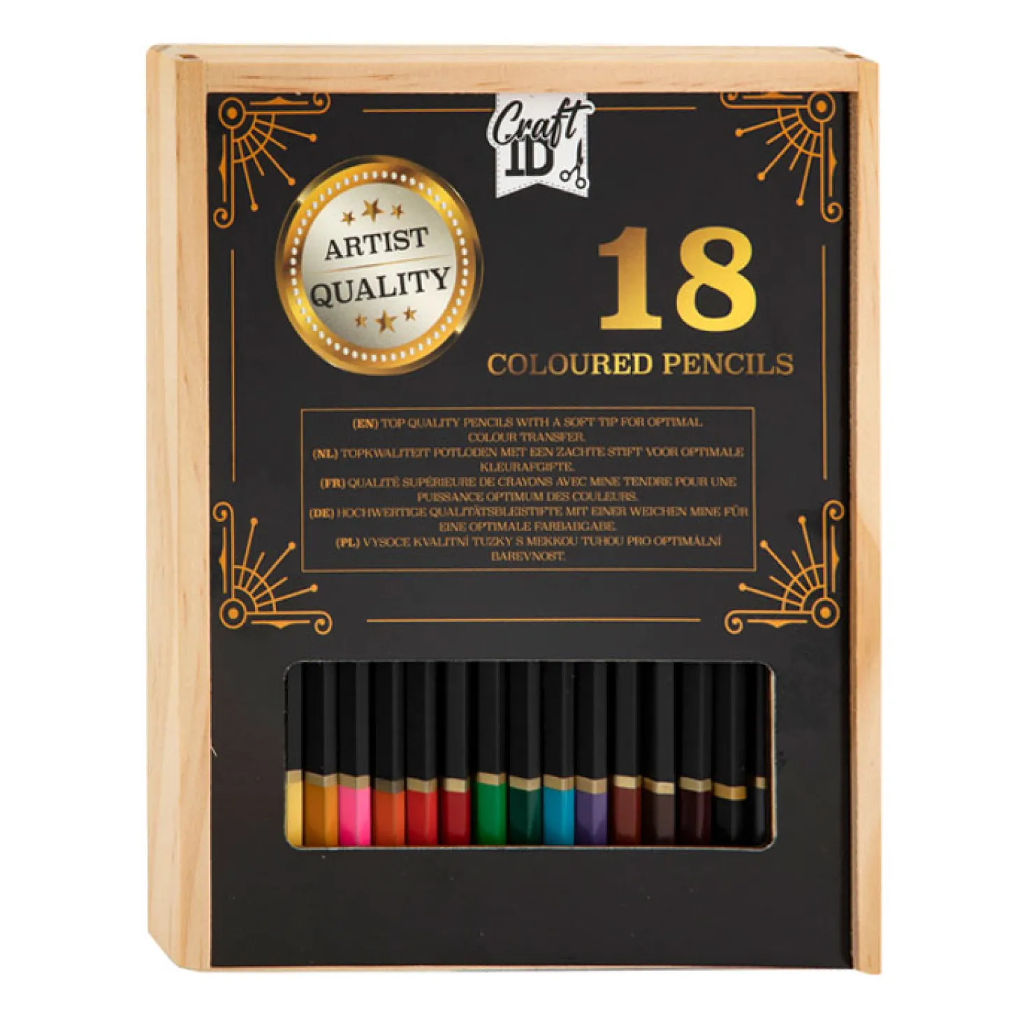 Professionele Kleurpotloden, 18st.