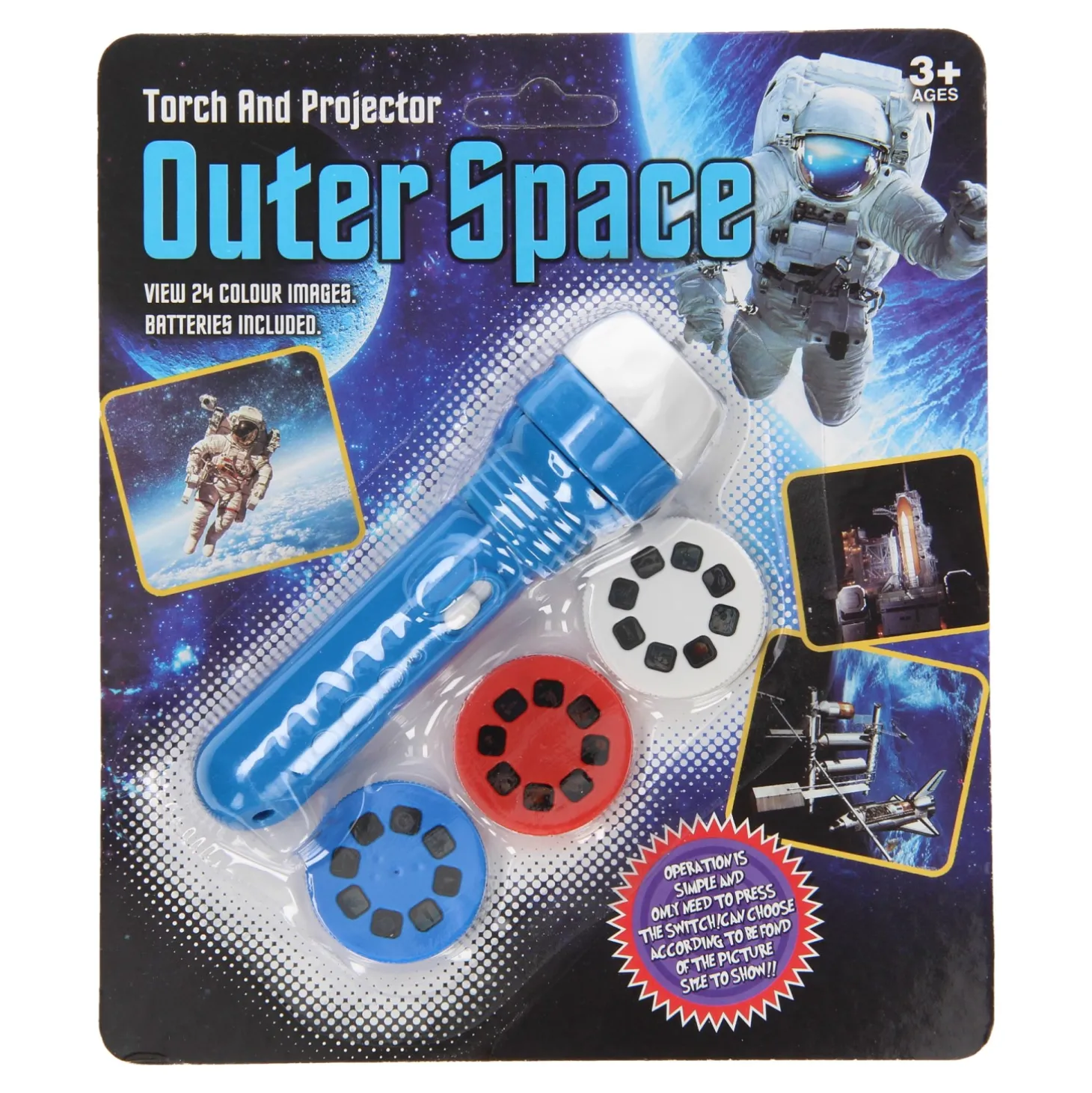 Projectie Zaklamp - Space