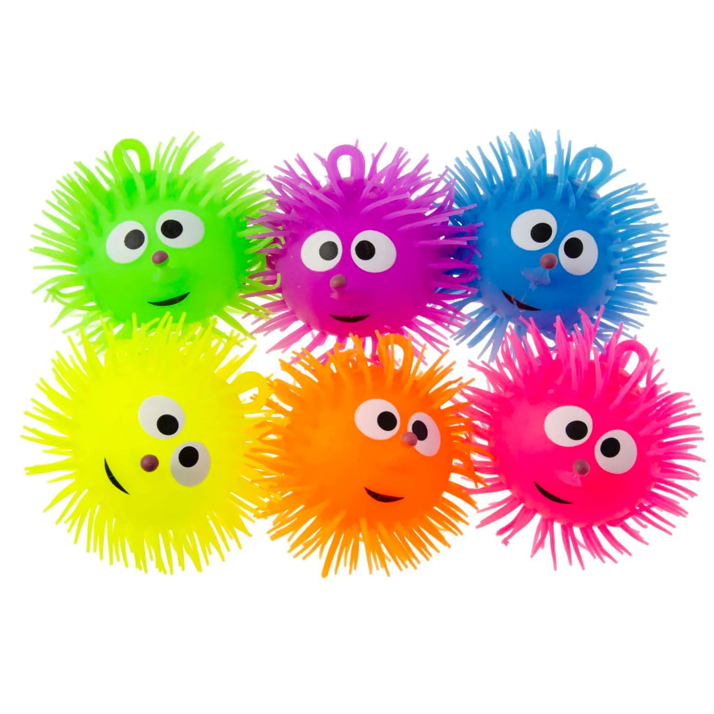 Pufferbal Lachgezicht, 13cm