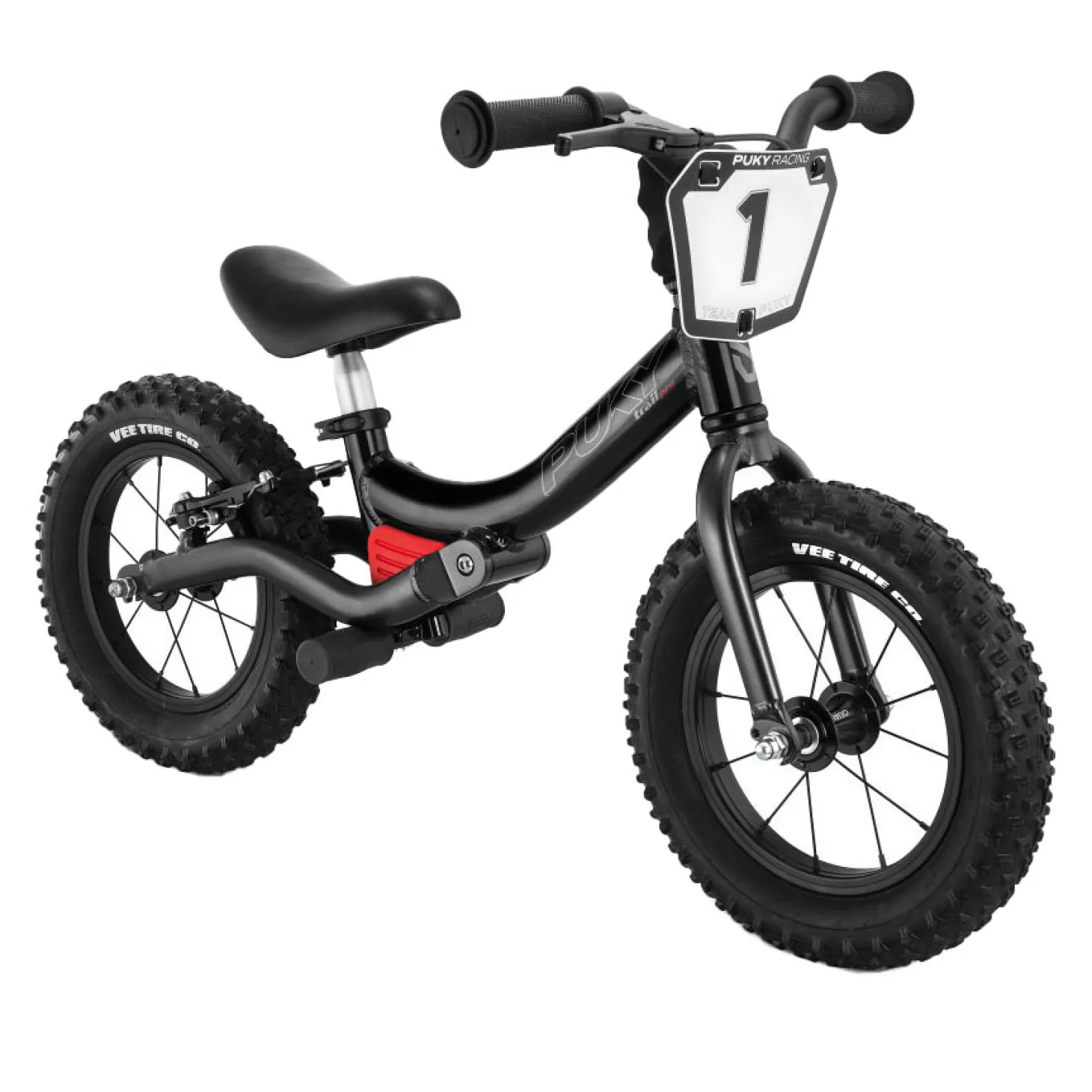 Puky LR Trail Pro Loopfiets met Handrem - Midnight Black