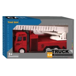 Pull Back Truck Rood