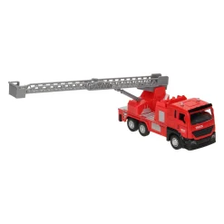 Pull-back Ladderwagen Rood Licht en Geluid