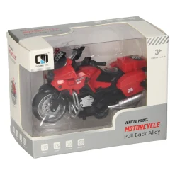 Pull-back Motor Rood met Licht en Geluid