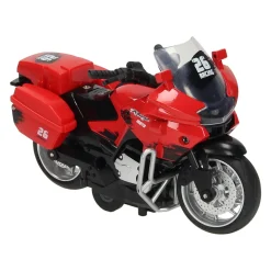 Pull-back Motor Rood met Licht en Geluid