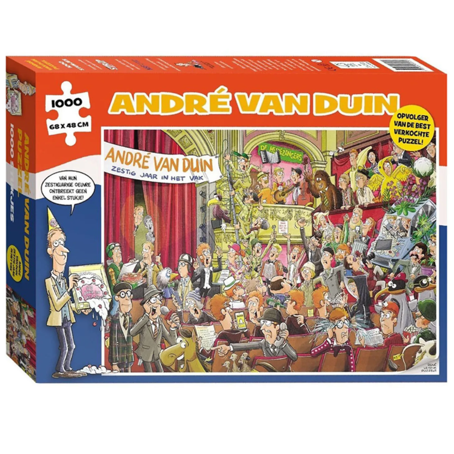 Puzzel André van Duin - 60 Jaar In Het Vak, 1000st.