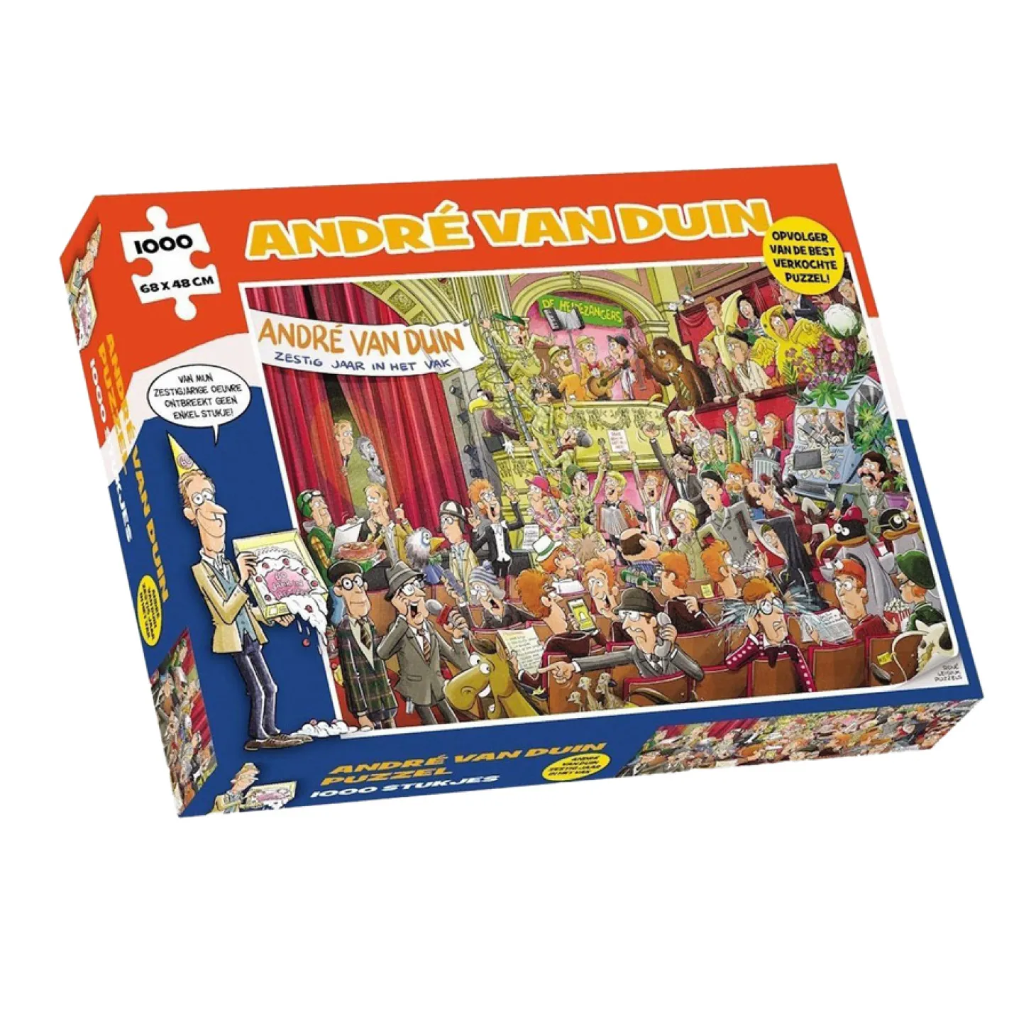 Puzzel André van Duin - 60 Jaar In Het Vak, 1000st.