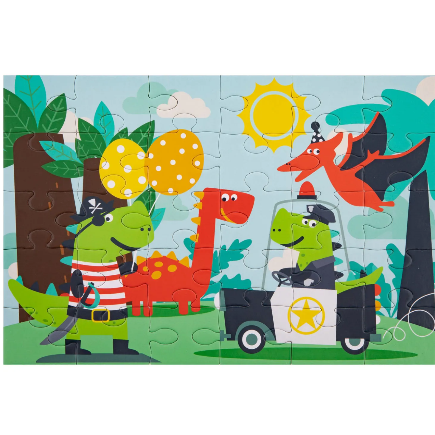 Puzzel Dino, 30st.