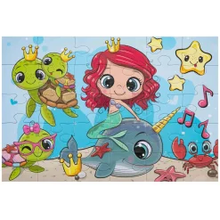 Puzzel Zeemeermin, 30st.